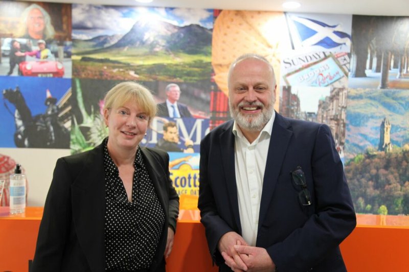 Deputy First Minister Shona Robison attended the event alongside interim chair Bill Matthews